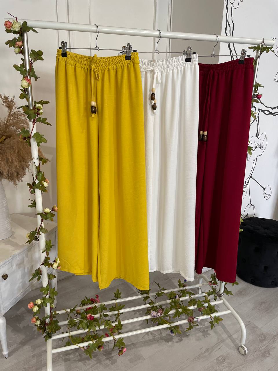 Pantalone ampio elastico